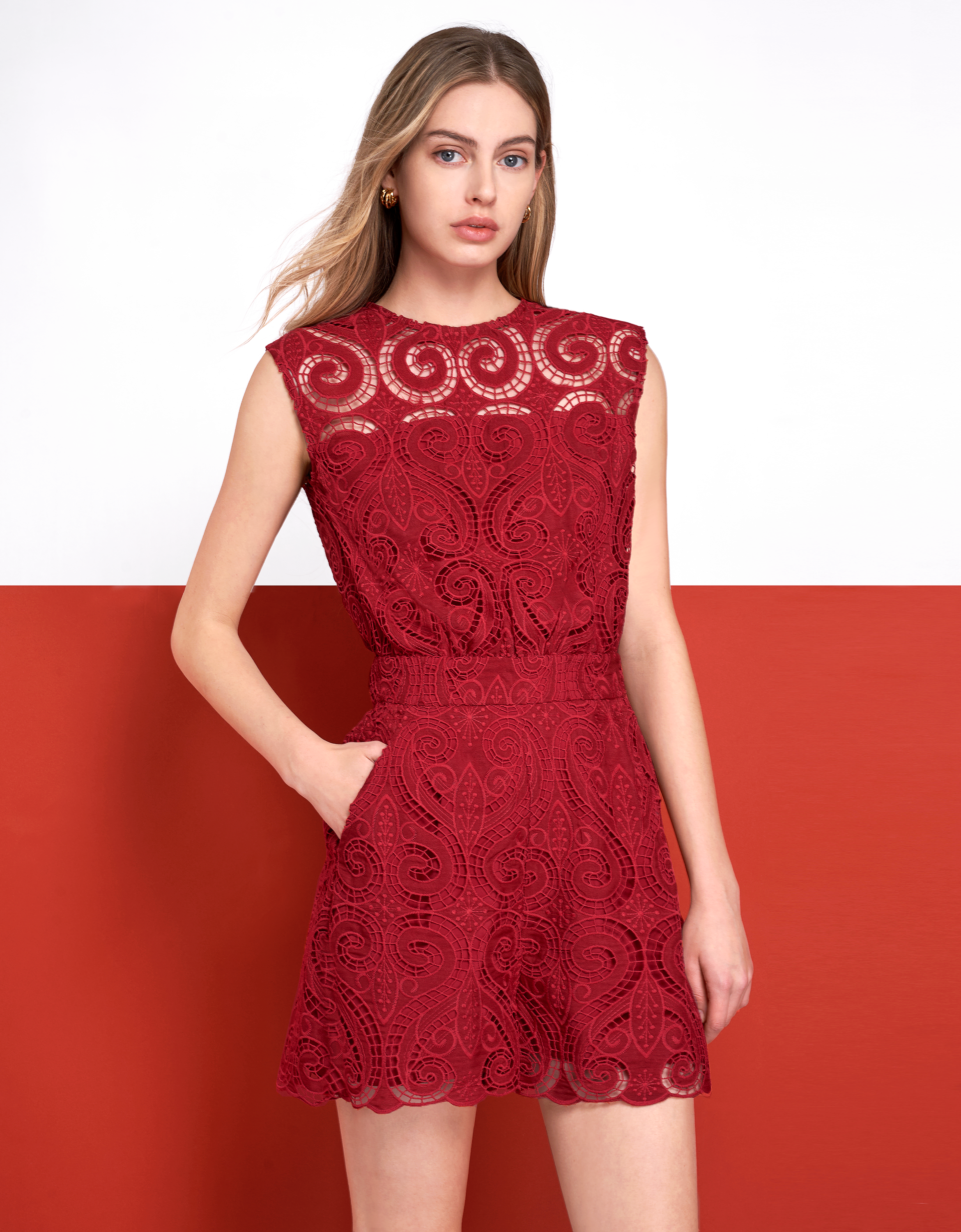 Lace Romper
