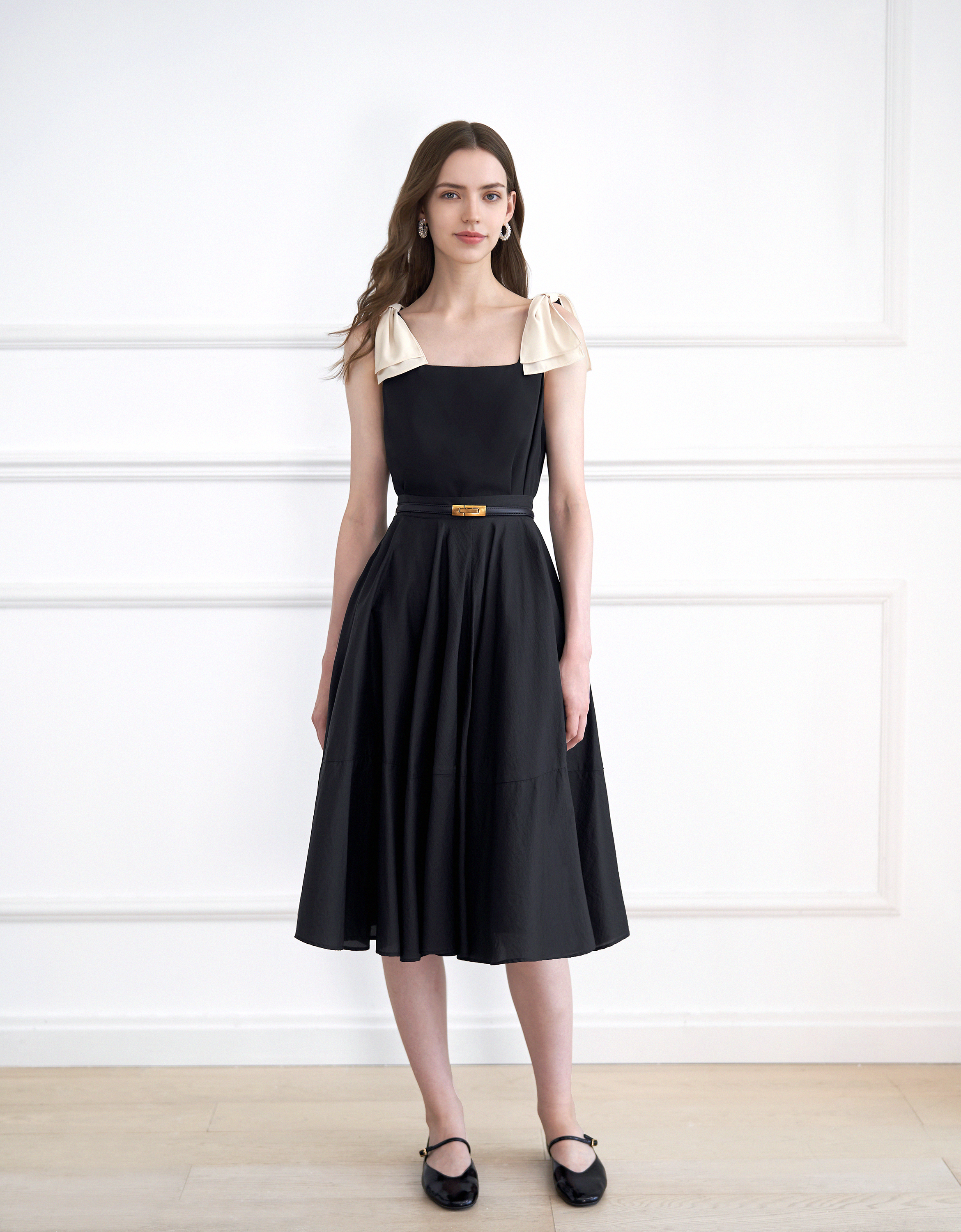 A-line Midi Skirt