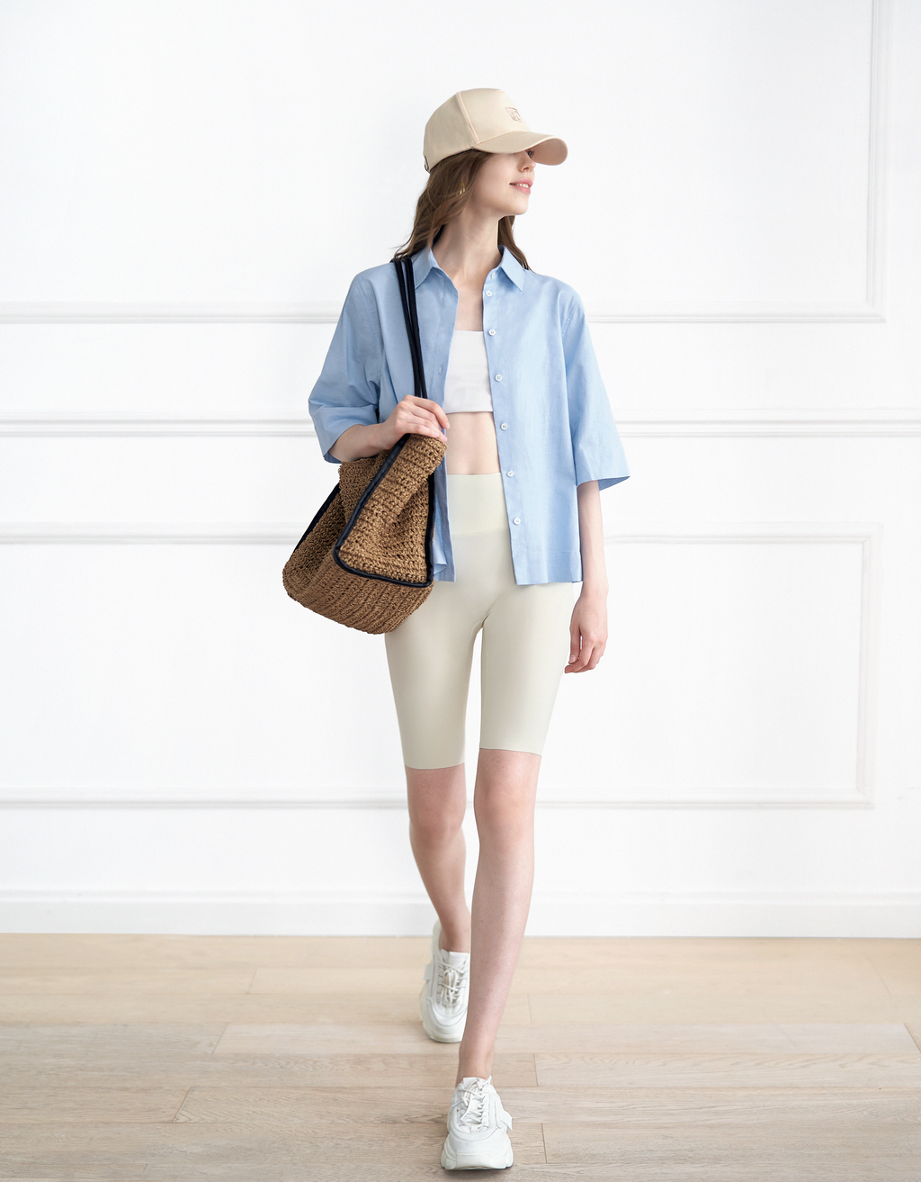 Button Front Short Sleeve Shirt