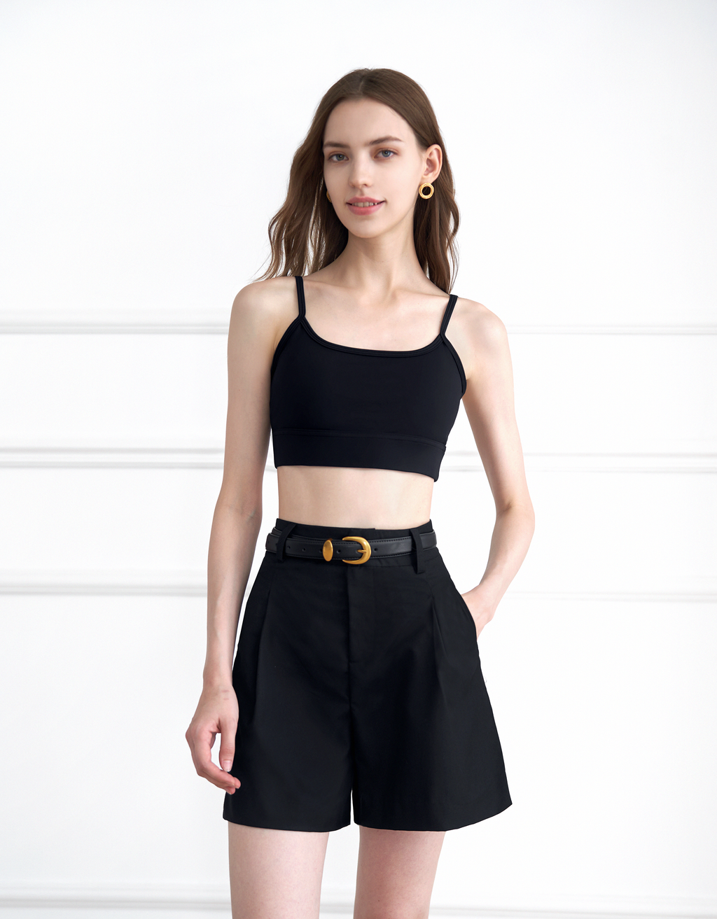 Mid-rise Shorts