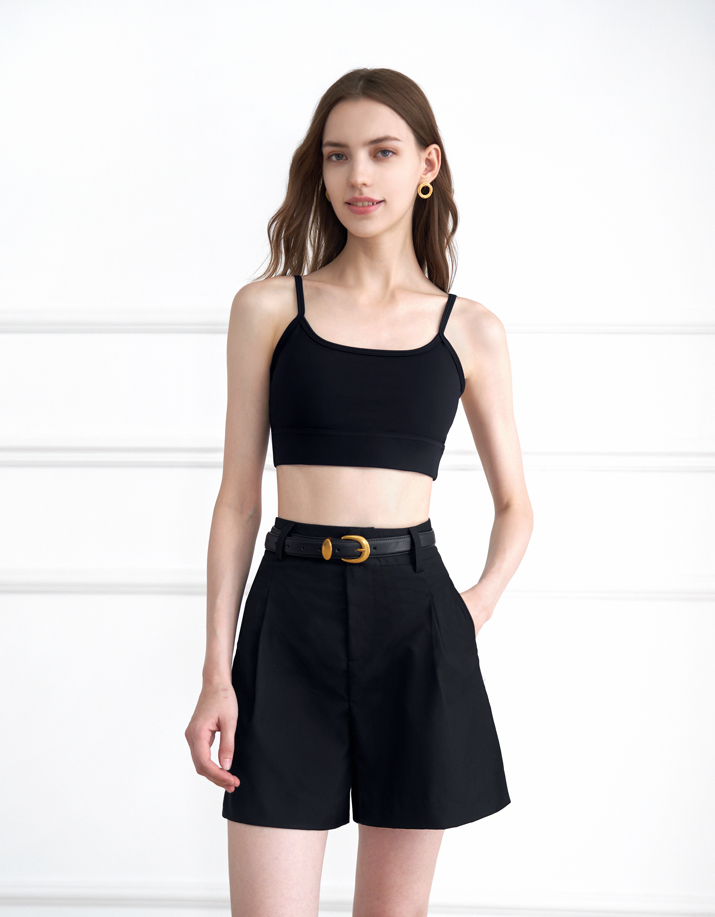 Mid-rise Shorts