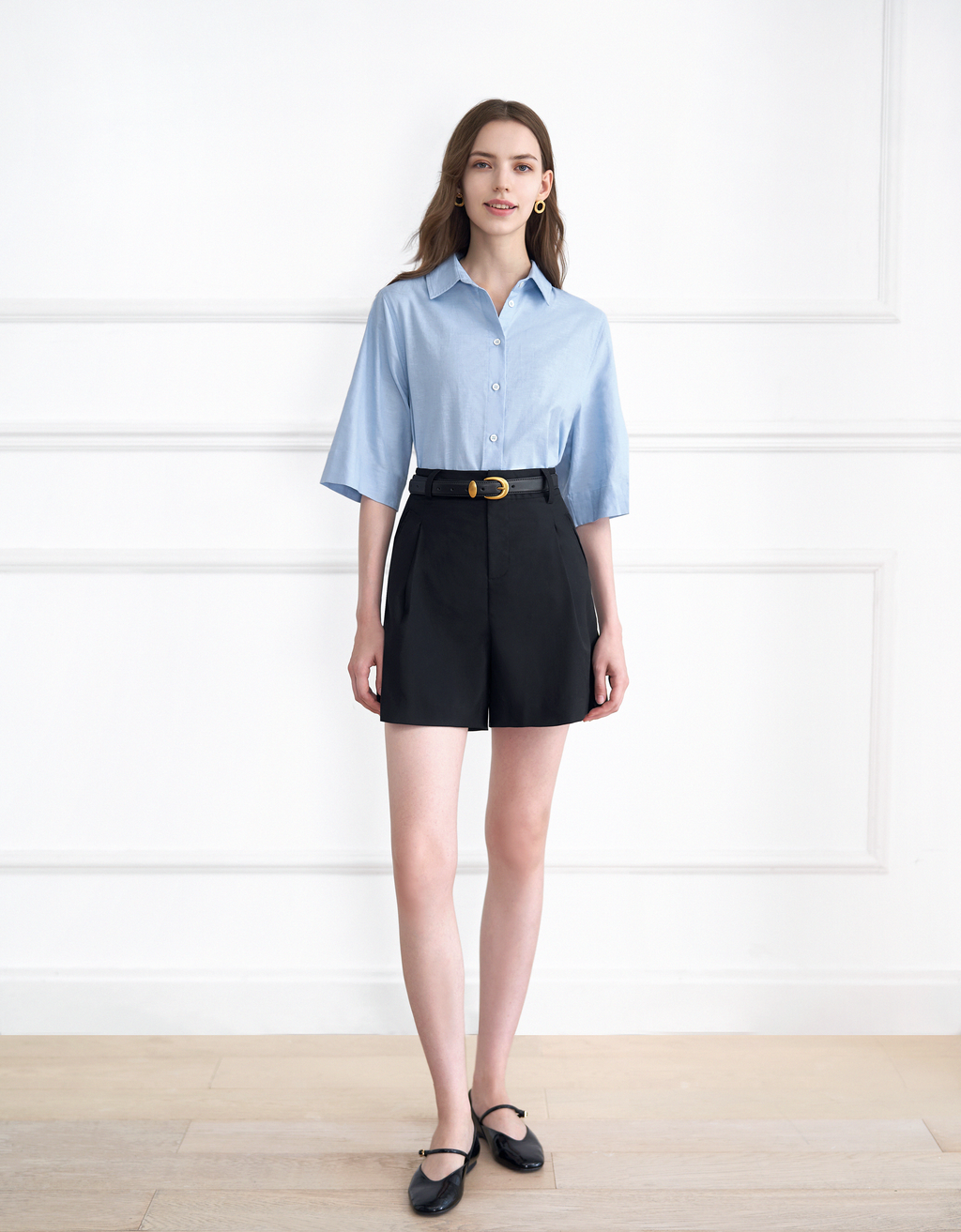 Mid-rise Shorts