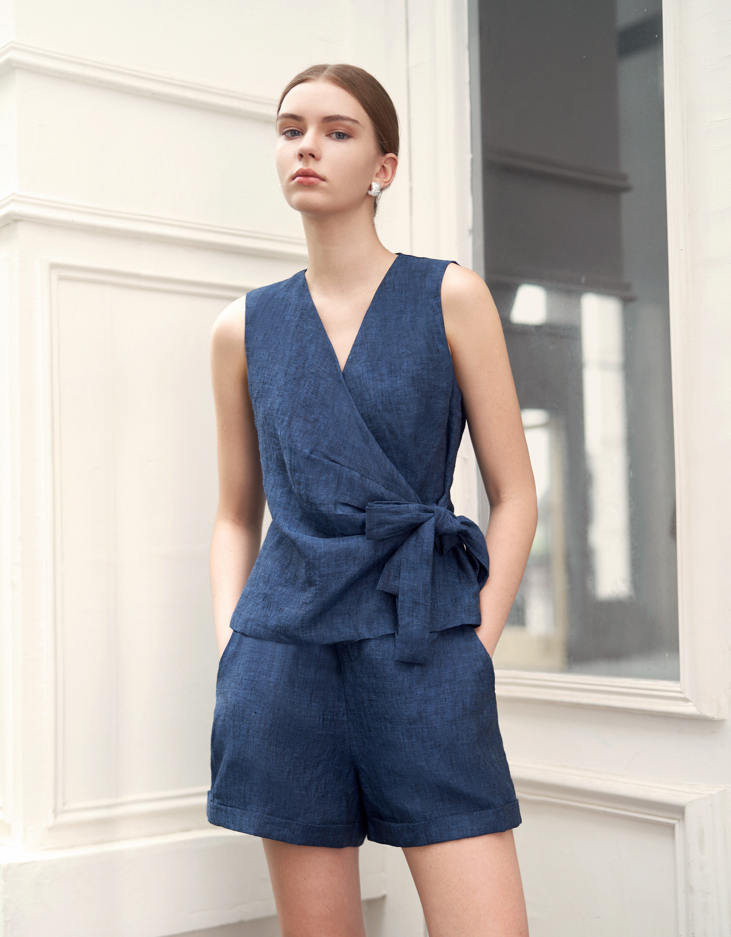 Casual Linen Shorts