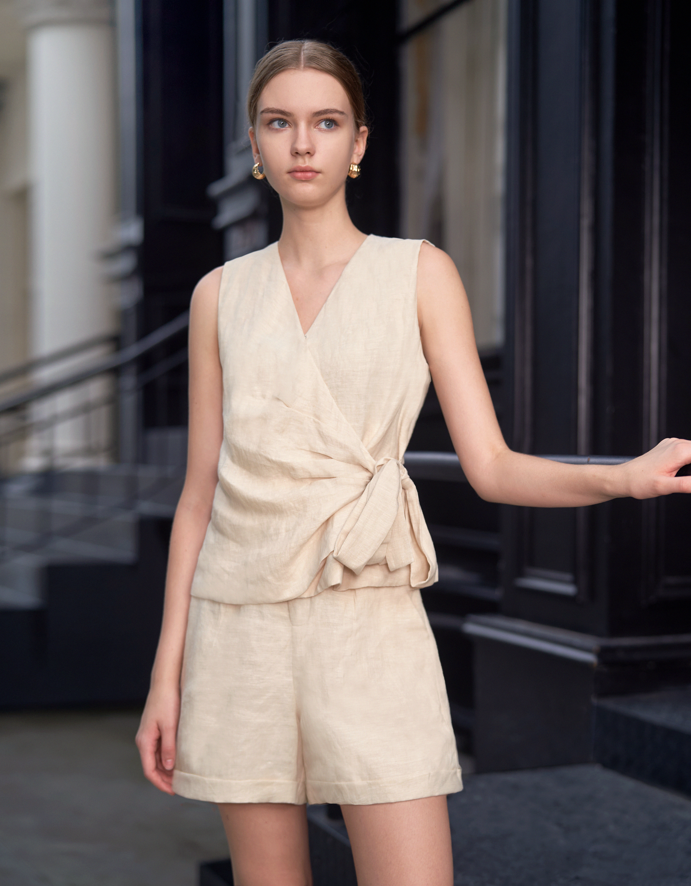 Casual Linen Shorts