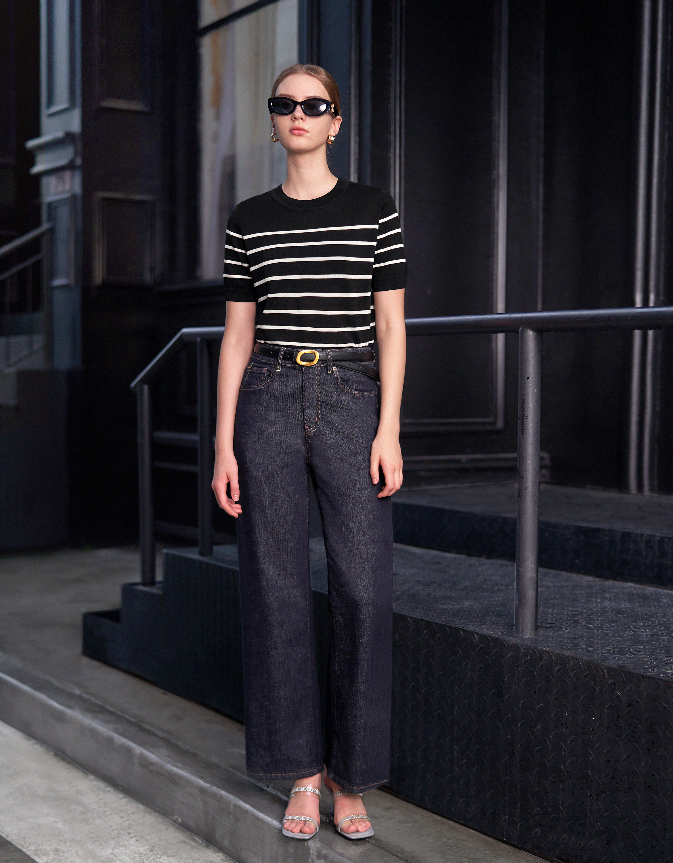Short Sleeve Stripe T-Shirt